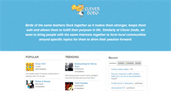 Desktop Screenshot of cleverdodo.co.uk